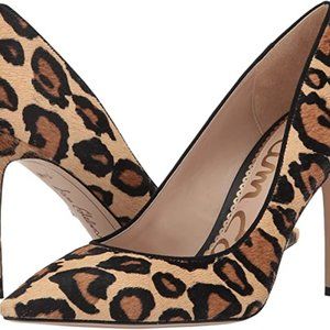 New Sam Edelman Leopard Print Heels Sz 6M